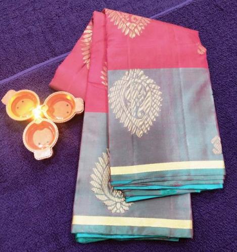 SALEM SILK SAREE WITH BLOUSE